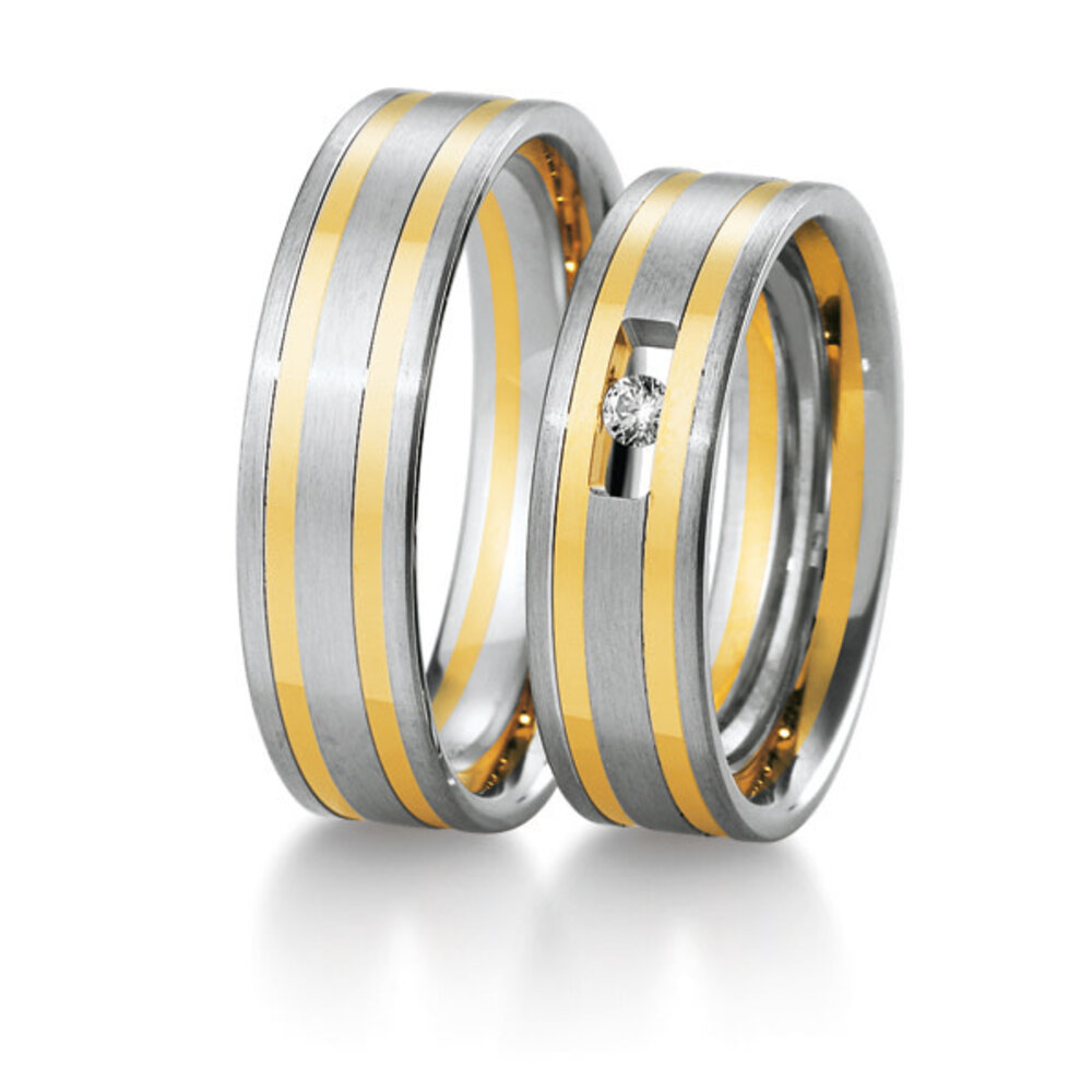 Breuning Breuning Wedding Rings 48041450 & 48041460