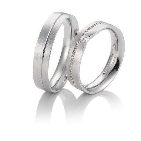 Breuning Breuning Wedding Rings 48042550 & 48042560