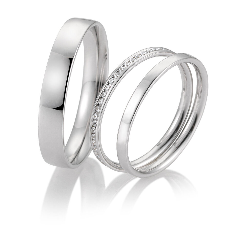 Breuning Breuning Wedding Rings 48501010 & 48047130 & 48501020