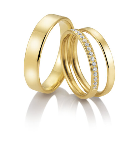 Breuning Breuning Trouwringen 48501110 & 48047180 & 48501120