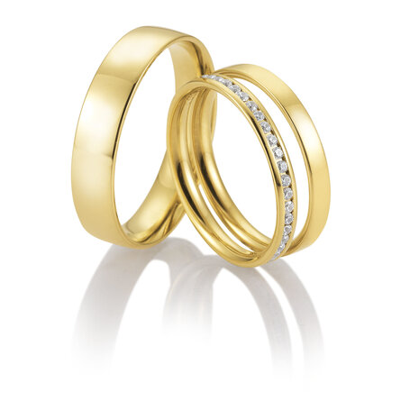 Breuning Breuning Trouwringen 48501130 & 48047190 & 48501140