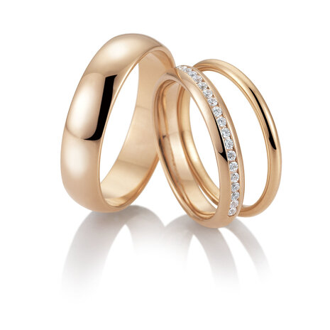 Breuning Breuning Trouwringen 48501150 & 48047200 & 48501160