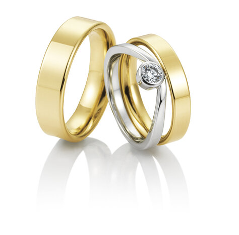 Breuning Breuning Wedding Rings 48052770 & 48052780 & 41054980