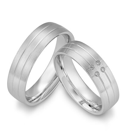 Saint Maurice Saint Maurice Wedding Rings 49820000 & 49820010