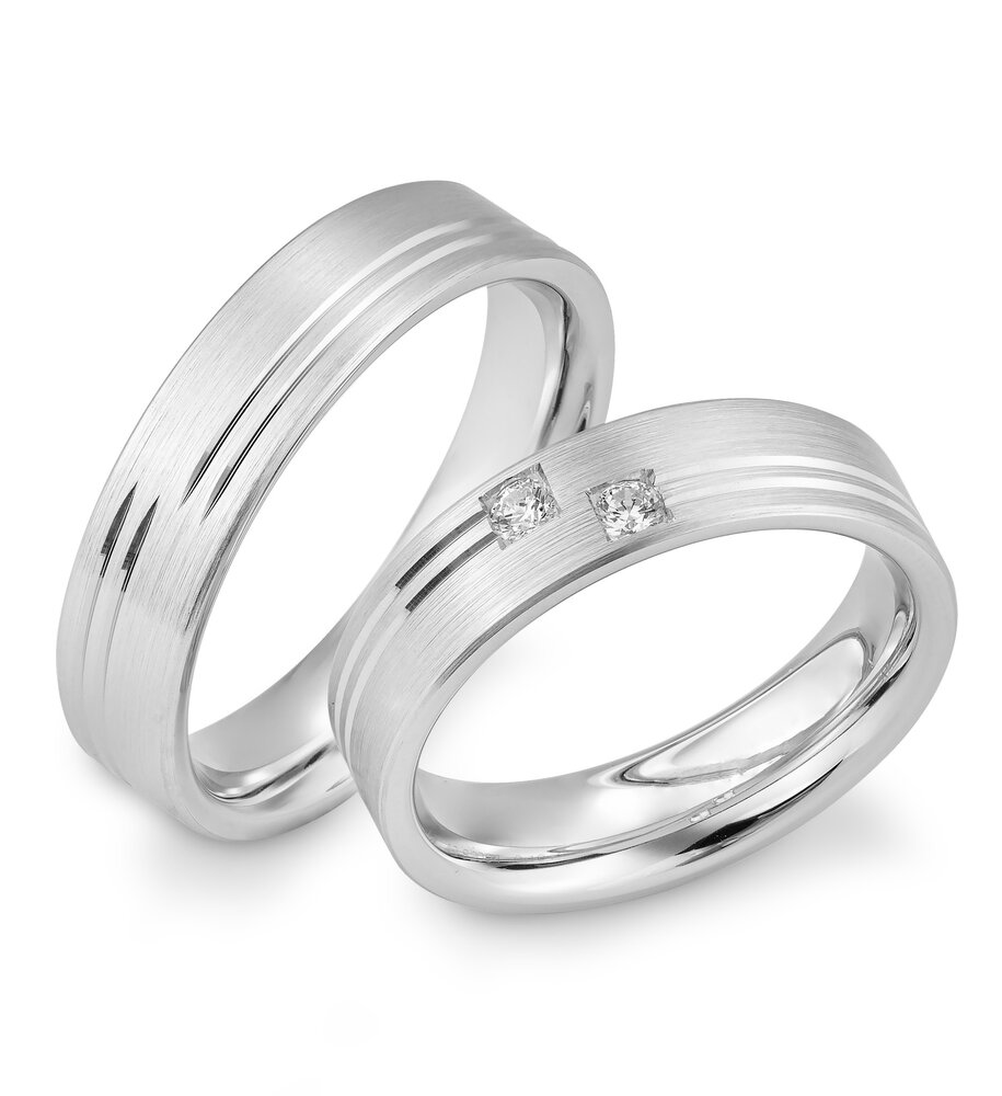 Saint Maurice Saint Maurice Wedding Rings 49820040 & 49820050
