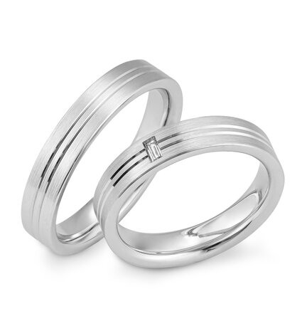 Saint Maurice Saint Maurice Wedding Rings 49820060 & 49820070