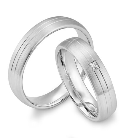 Saint Maurice Saint Maurice Wedding Rings 49820080 & 49820090
