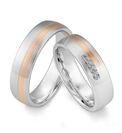 Saint Maurice Saint Maurice Wedding Rings 49820340 & 49820350