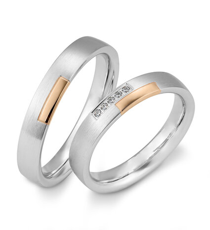 Saint Maurice Saint Maurice Wedding Rings 49820380 & 49820390