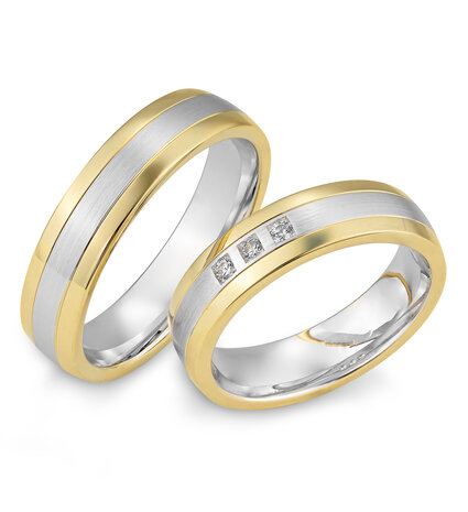 Saint Maurice Saint Maurice Wedding Rings 49820400 & 49820410