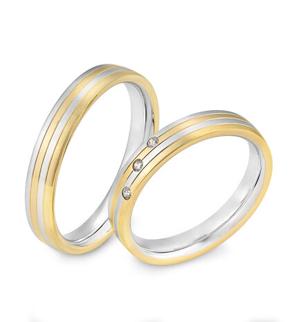 Saint Maurice Saint Maurice Wedding Rings 49820420 & 49820430