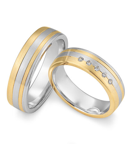 Saint Maurice Saint Maurice Wedding Rings 49820440 & 49820450
