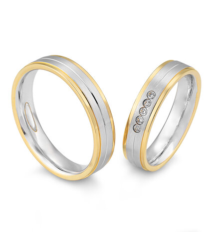 Saint Maurice Saint Maurice Wedding Rings 49820460 & 49820470