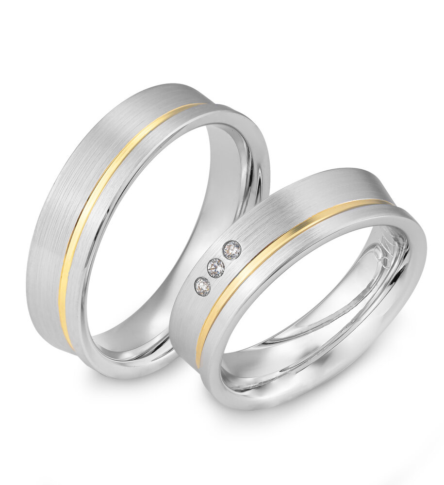 Saint Maurice Saint Maurice Wedding Rings 49820480 & 49820490
