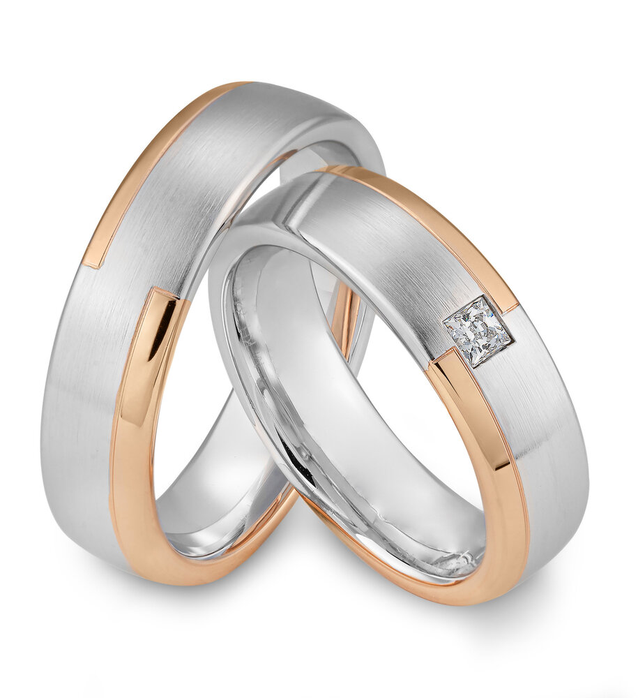 Saint Maurice Saint Maurice Wedding Rings 49820500 & 49820510