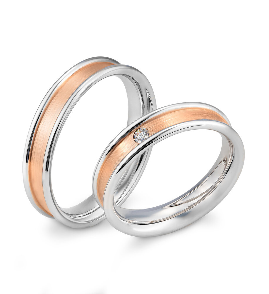 Saint Maurice Saint Maurice Wedding Rings 49820520 & 49820530