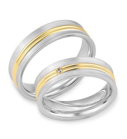 Saint Maurice Saint Maurice Wedding Rings 49820620 & 49820630