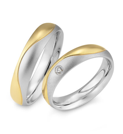 Saint Maurice Saint Maurice Wedding Rings 49820640 & 49820650