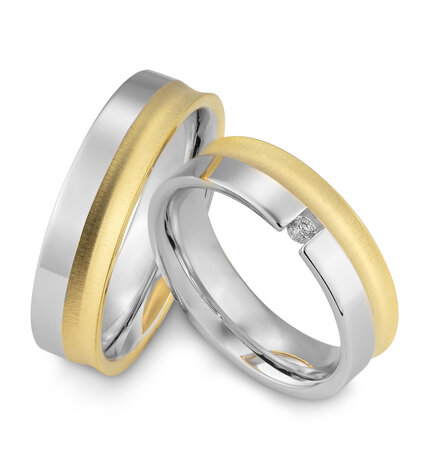 Saint Maurice Saint Maurice Wedding Rings 49820660 & 49820670