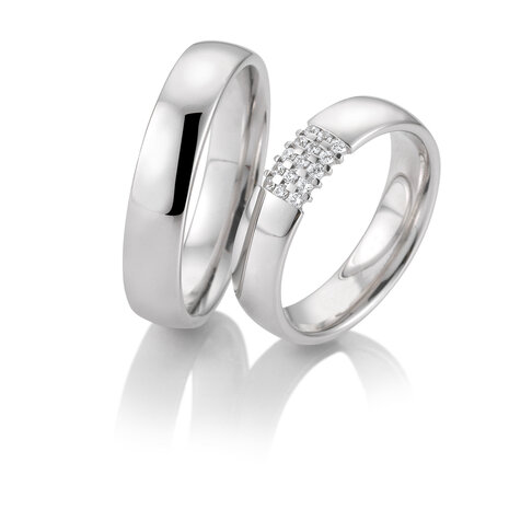 Saint Maurice Saint Maurice Wedding Rings 49884090 & 49884100