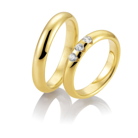 Saint Maurice Saint Maurice Wedding Rings 49884130 & 49884140