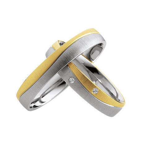 Saint Maurice Saint Maurice Wedding Rings 49870080 & 49870090