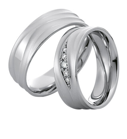 Saint Maurice Saint Maurice Wedding Rings 49816120 & 49816130