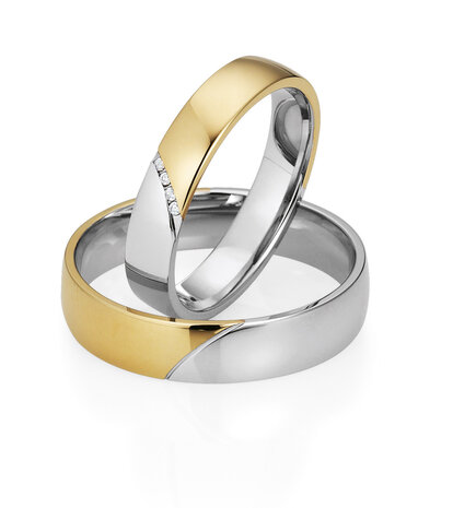 Saint Maurice Saint Maurice Wedding Rings 49841250 & 49841260