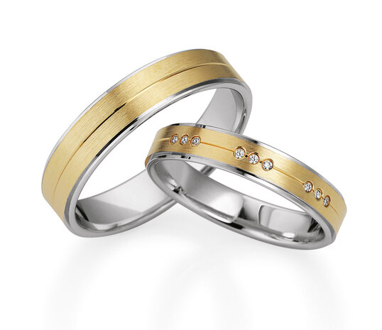 Saint Maurice Saint Maurice Wedding Rings 49841310 & 49841320