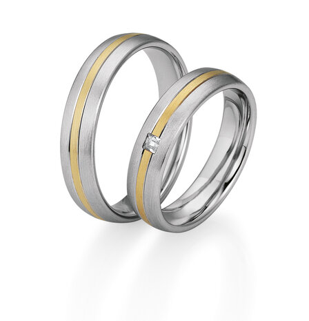Saint Maurice Saint Maurice Wedding Rings 49841470 & 49841480