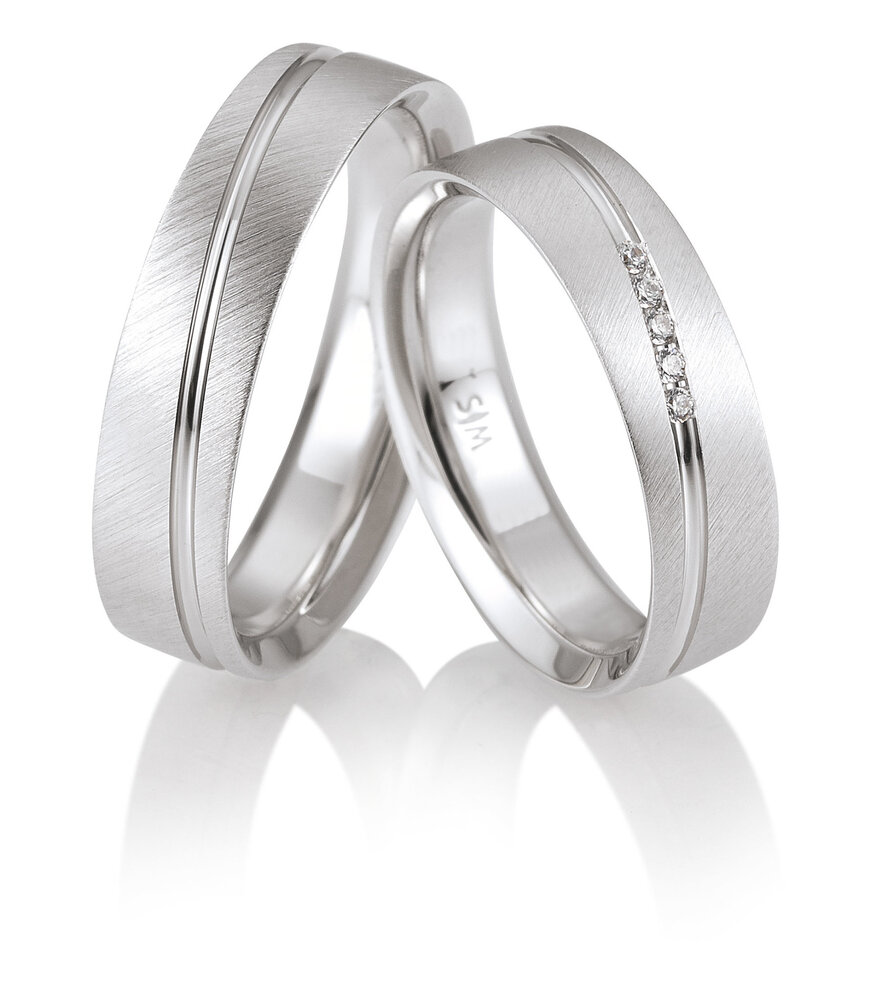 Saint Maurice Saint Maurice Wedding Rings 49855240 & 49855250