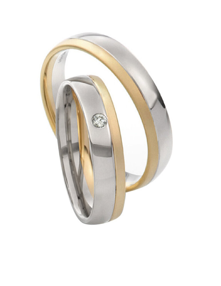 Saint Maurice Saint Maurice Wedding Rings 49812040 & 49812050