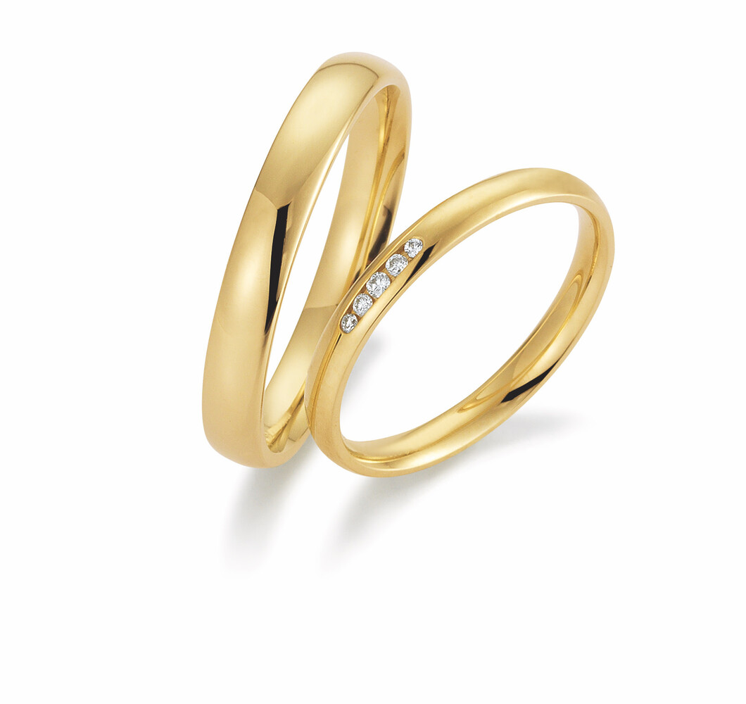 Gerstner Gerstner Wedding Rings 4/28501/2.5 & 28501/3.5