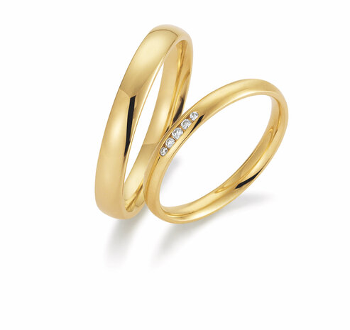 Gerstner Gerstner Wedding Rings 4/28501/2.5 & 28501/3.5