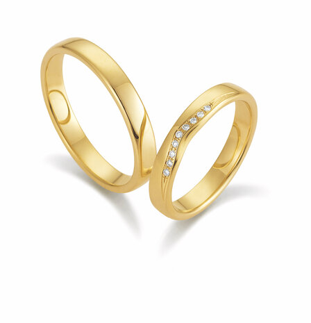 Gerstner Gerstner Trouwringen 4/28502/3.5 & 28502/3.5