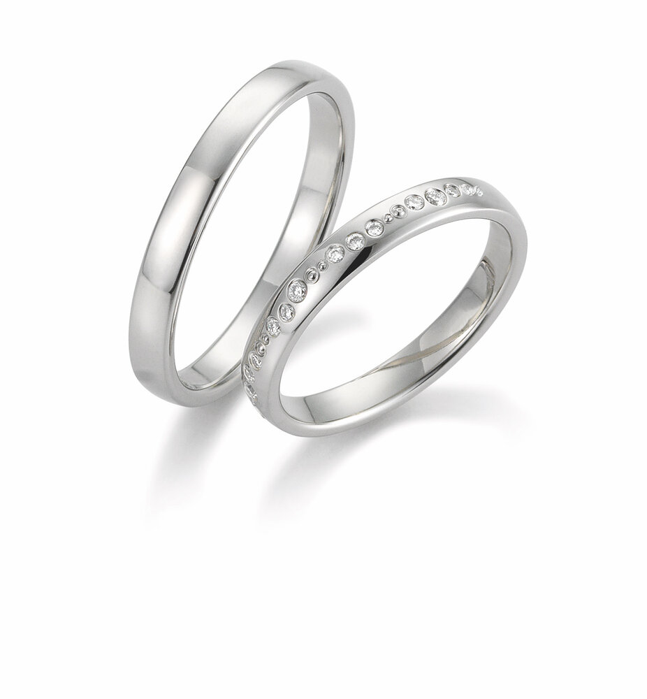 Gerstner Gerstner Wedding Rings 4/28508/3 & 28508/3
