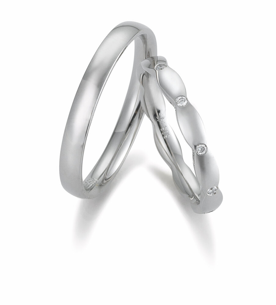 Gerstner Gerstner Wedding Rings 4/28511/3 & 28511/3