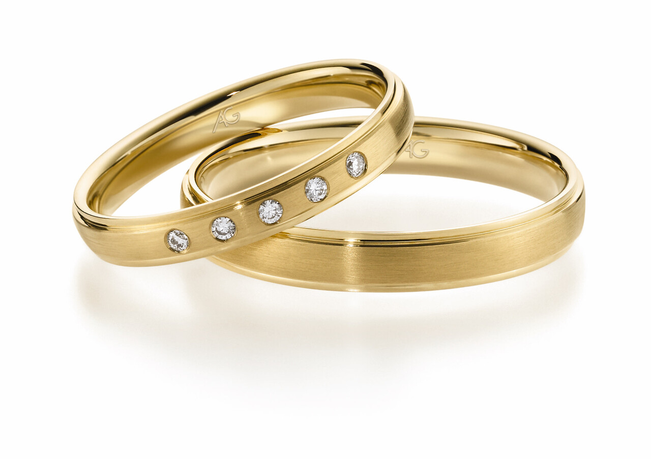 Gerstner Gerstner Wedding Rings 4/28695/3 & 28695/3.5