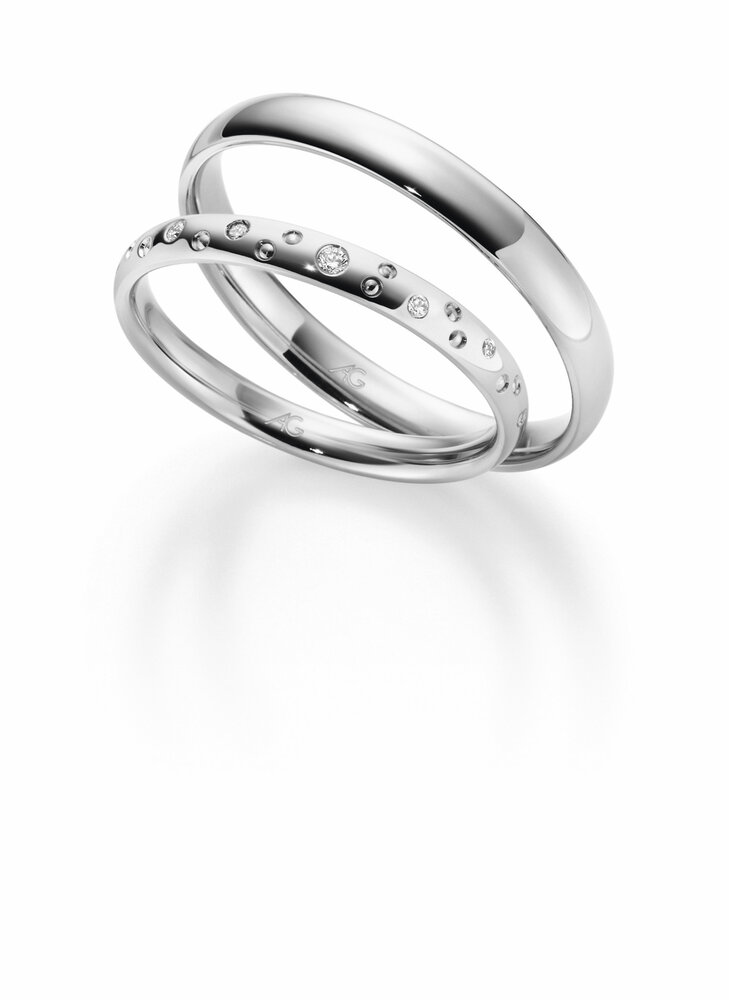 Gerstner Gerstner Wedding Rings 4/28697/2.5 & 28697/3