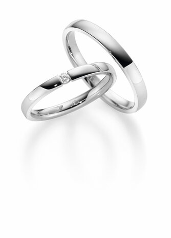 Gerstner Gerstner Wedding Rings 4/28699/2.5 & 28699/3