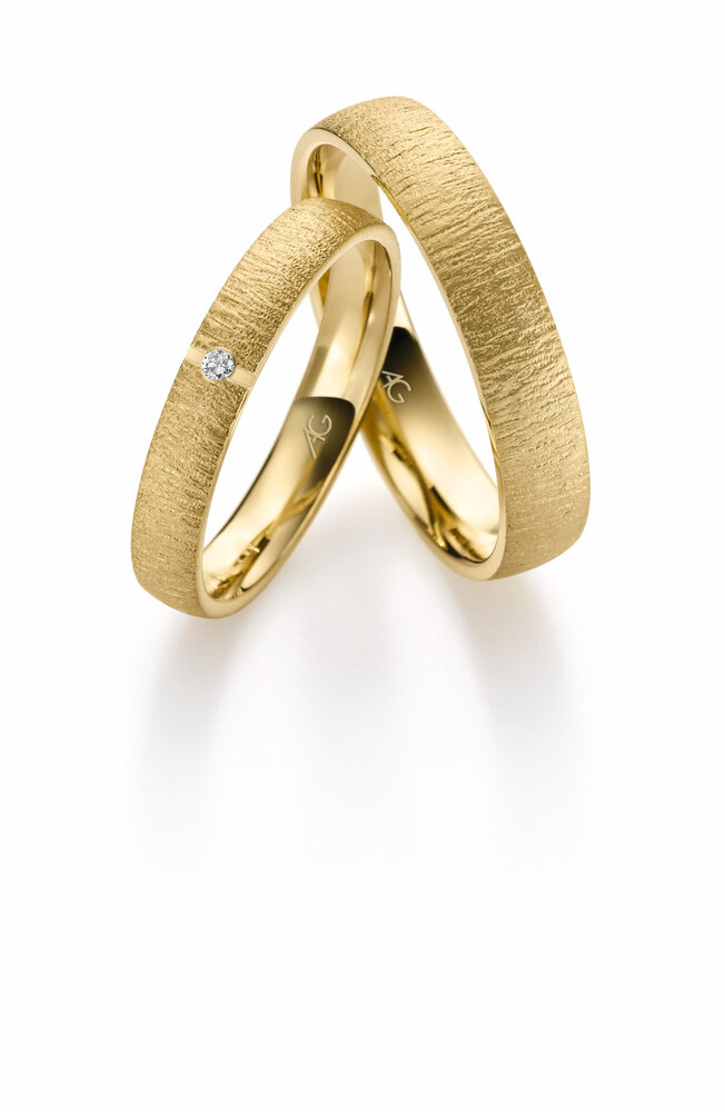 Gerstner Gerstner Wedding Rings 4/28701/3.5 & 28701/4.5