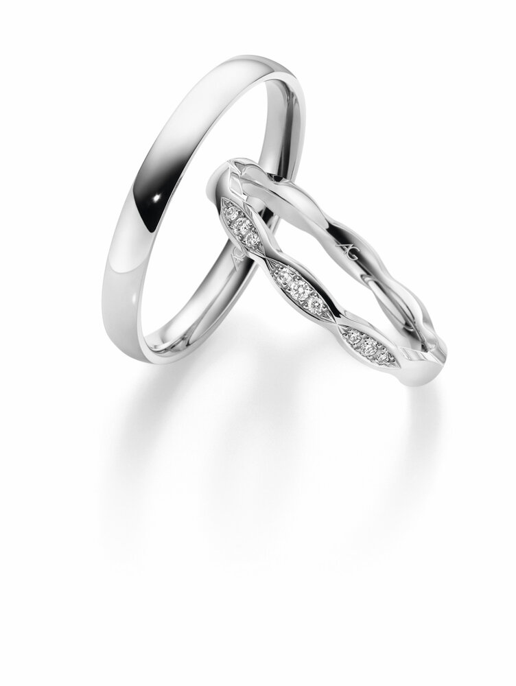Gerstner Gerstner Wedding Rings 4/28702/2.5 & 28702/3