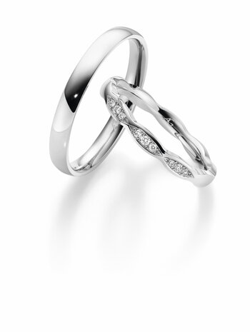 Gerstner Gerstner Wedding Rings 4/28702/2.5 & 28702/3
