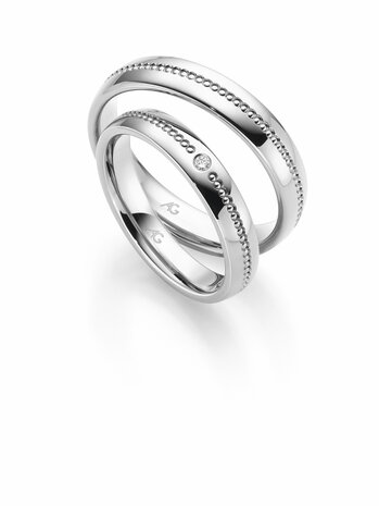 Gerstner Gerstner Wedding Rings 4/28814/4 & 28814/4.5