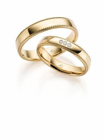 Gerstner Gerstner Wedding Rings 4/28820/4 & 28820/4.5