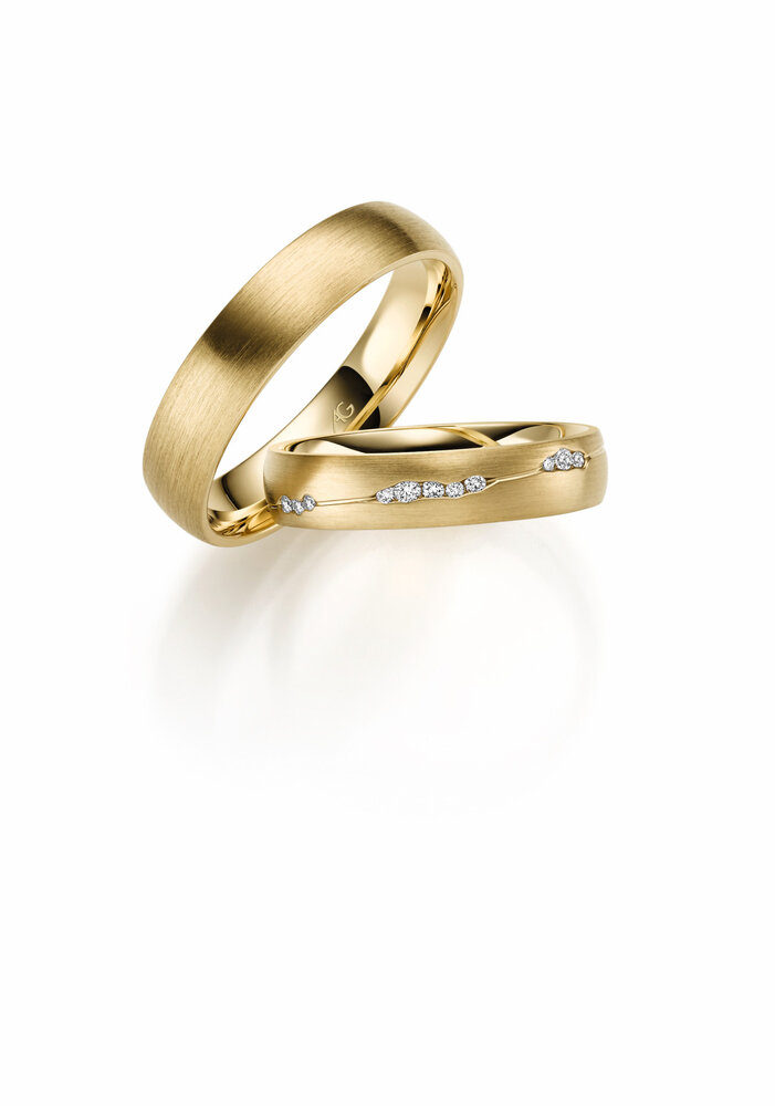 Gerstner Gerstner Wedding Rings 4/31282/4.5 & 31282/5