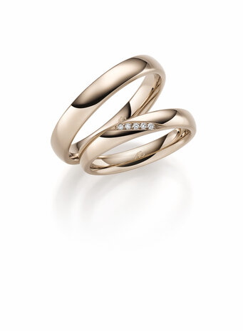 Gerstner Gerstner Wedding Rings 4/31283/3.5 & 31283/4