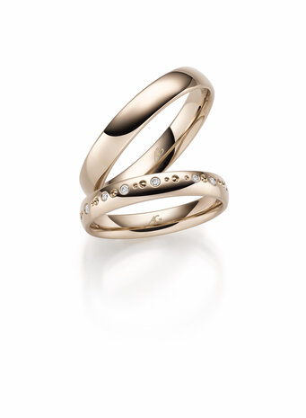 Gerstner Gerstner Wedding Rings 4/31284/3.5 & 31284/4
