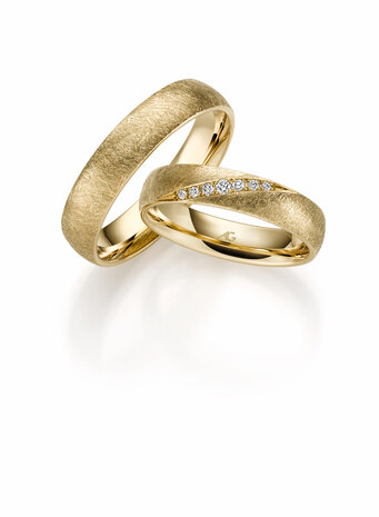 Gerstner Gerstner Wedding Rings 4/31287/4.5 & 31287/5