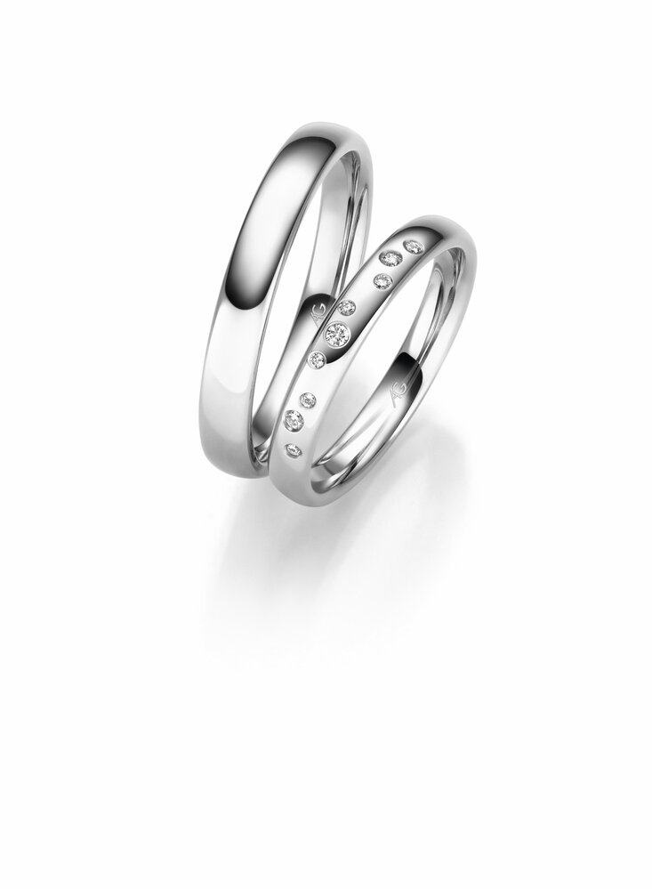 Gerstner Gerstner Wedding Rings 4/31317/3 & 31317/3.5